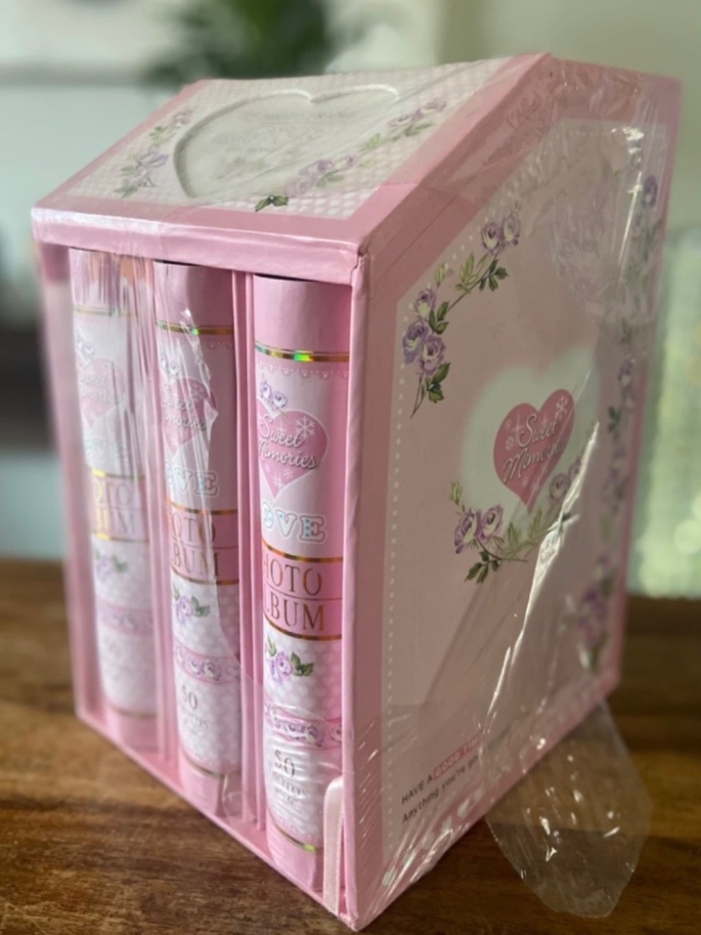 BRAND NEW: Sweet Memories Photo Album Set (3 x 50 photos, 4 x 6”)